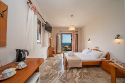 Karavados Beach Hotel – Double Room Sea View (11)