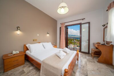 Karavados Beach Hotel – Double Room Sea View (9)
